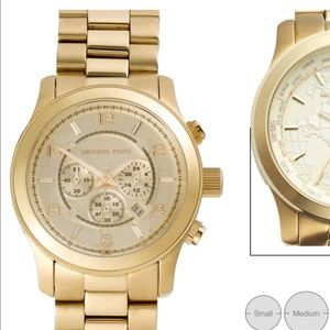 Michael Kors Gold Runaway Watch